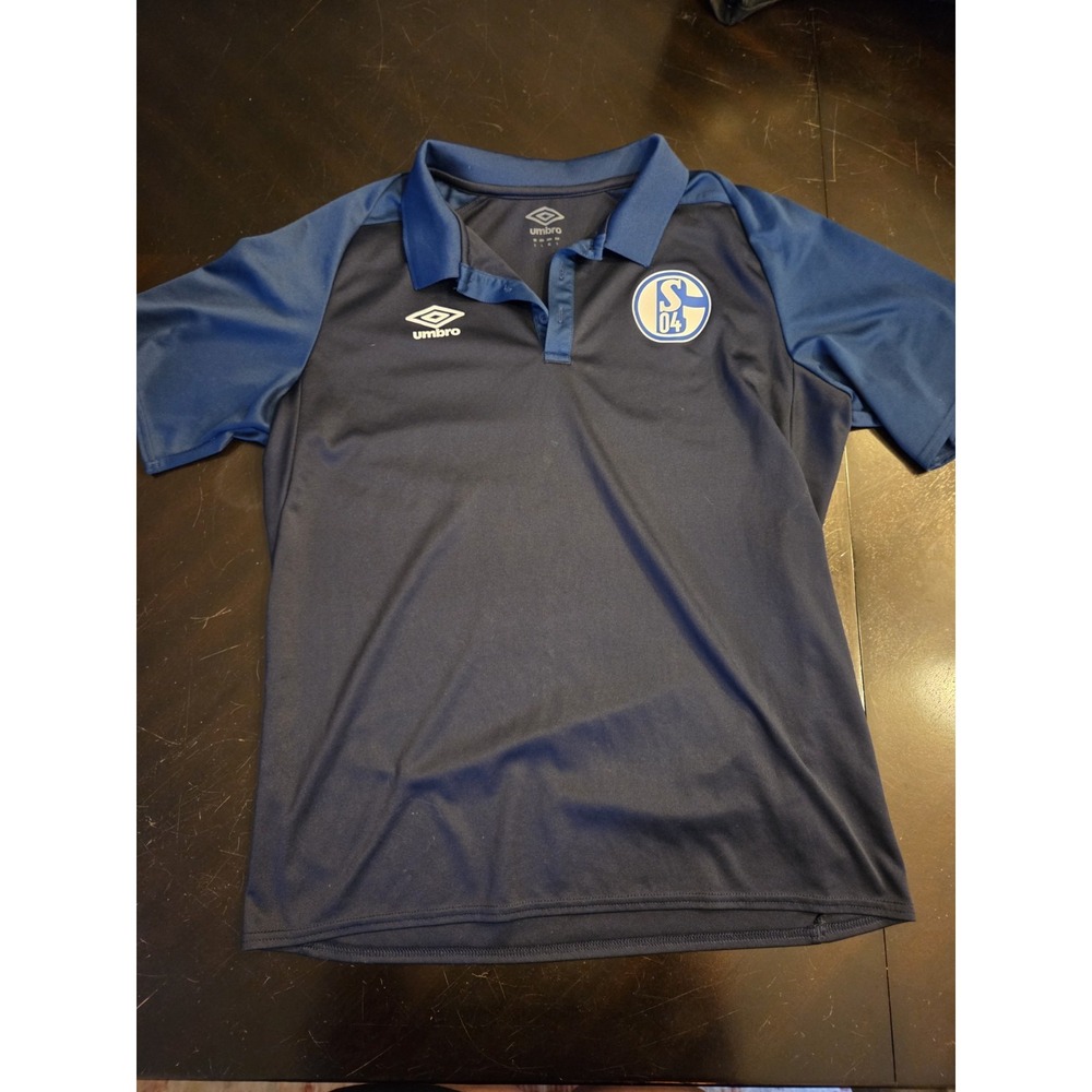 Umbro FC Schalke 04 2018-19 Training Camp Polo Mens US Size Large